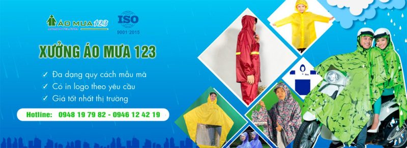 Xưởng Áo Mưa 123 - Chuyên sản xuất áo mưa quà tặng quảng cáo